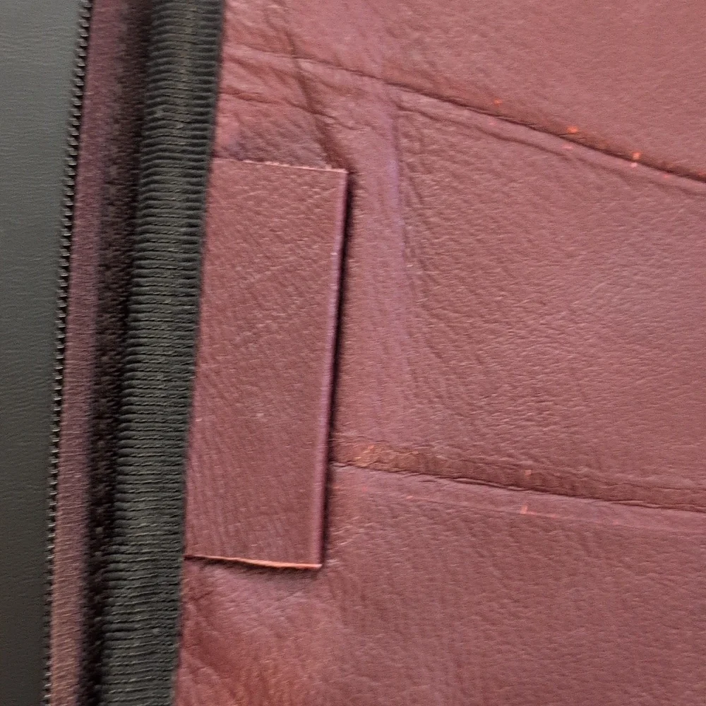 Burgundy Vinyl Bible Cover
